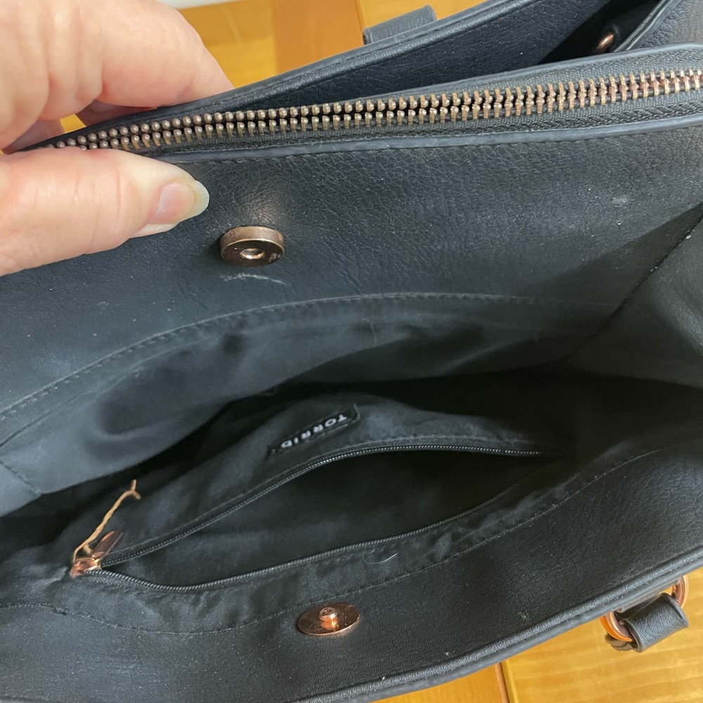 Torrid black purse with 3 compartments - Picture 8 of 14